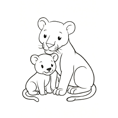 Lion Coloring Pages 2026 - Animal Coloring Sheets for Kids PDF