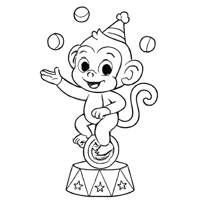Monkey Coloring Pages for Kids 2026 | Free Printable PDF
