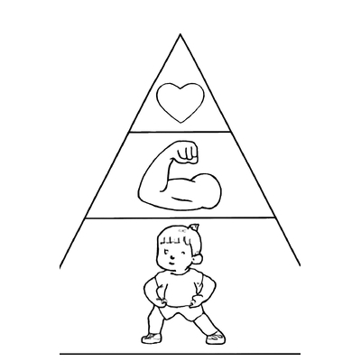 Nutrition Pyramid Coloring Pages for Kids 2026 – Easy Download