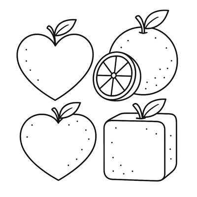 Orange Coloring Pages for Kids 2026 | Fun and Creative Printable Sheets