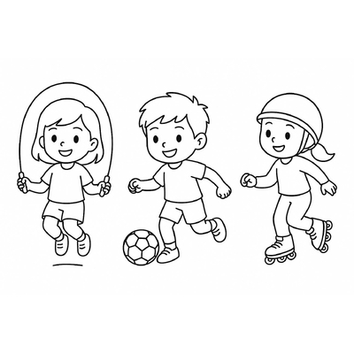 Preschool-Themed Coloring Posters for Kids 2026