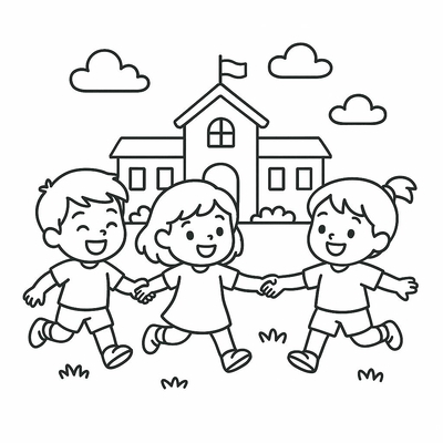 Preschool-Themed Coloring Posters for Kids 2026