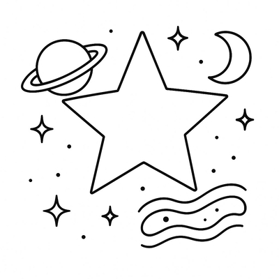 Star Coloring Pages for Kids 2026 | Free Printable PDF Sheets