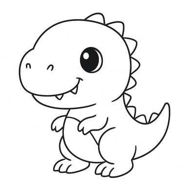 Tyrannosaurus Rex Coloring Pages for Kids 2026 – Free Download