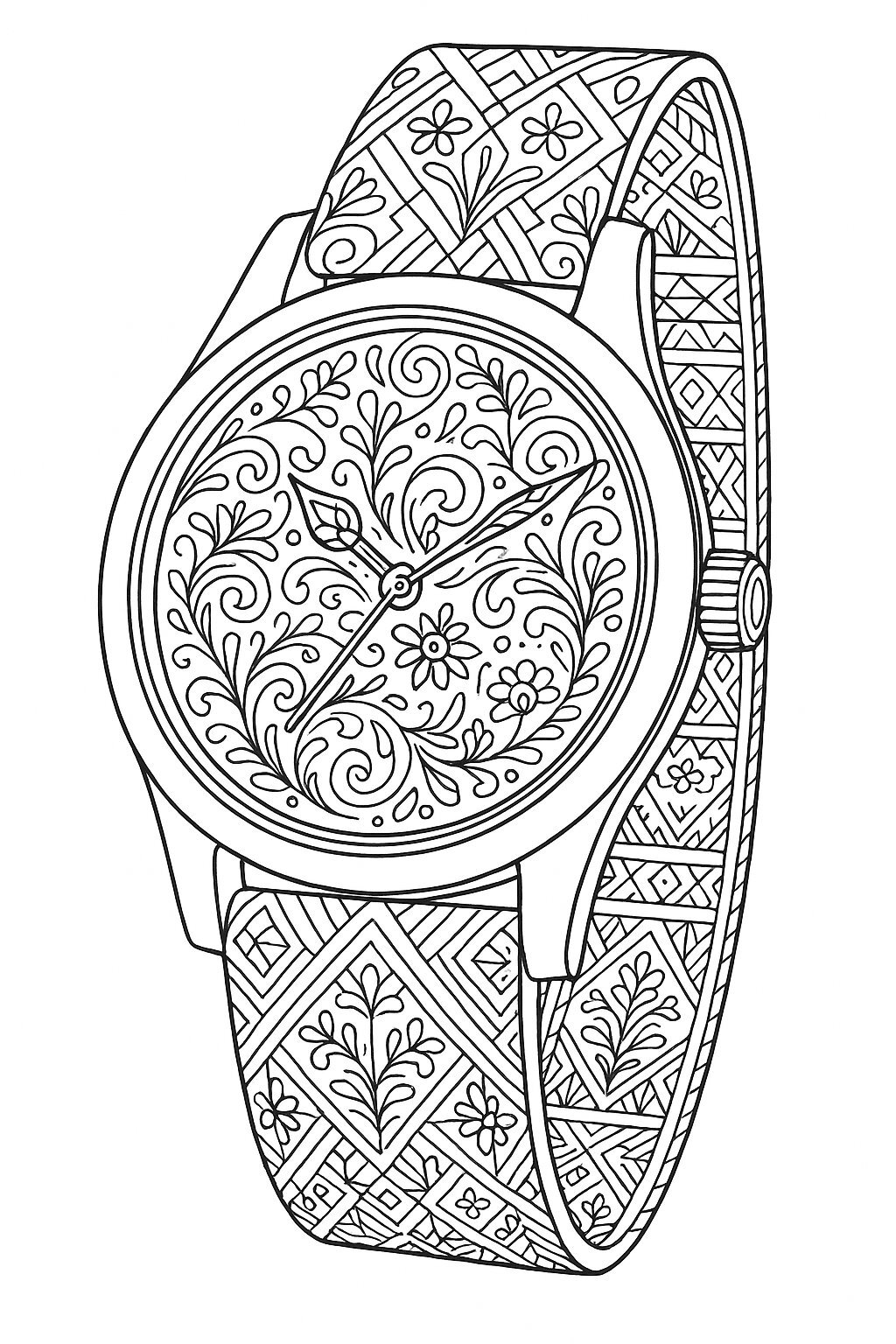 Clock Coloring Pages for Kids – 2026 Clock Coloring Sheets