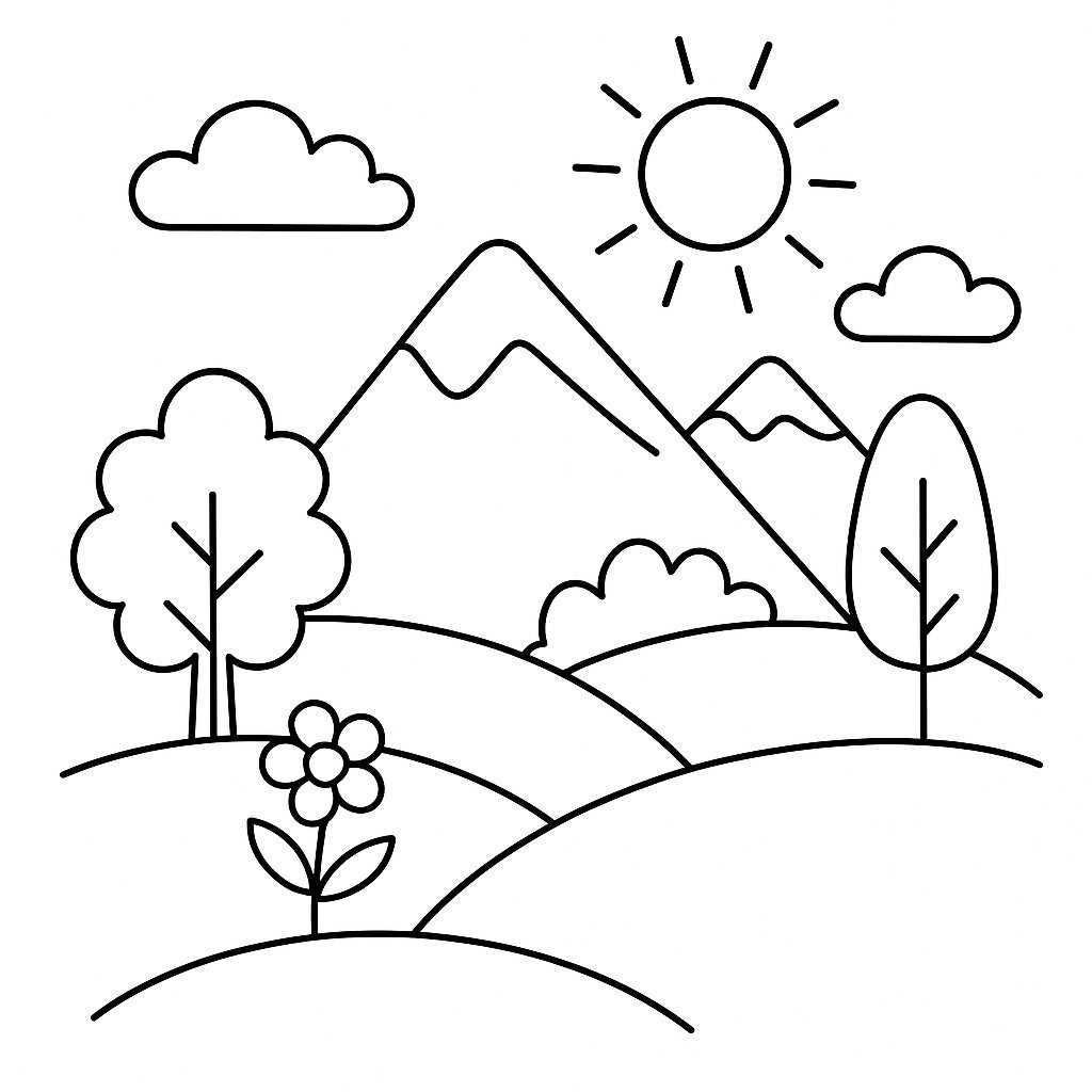 Simple Natural Landscapes