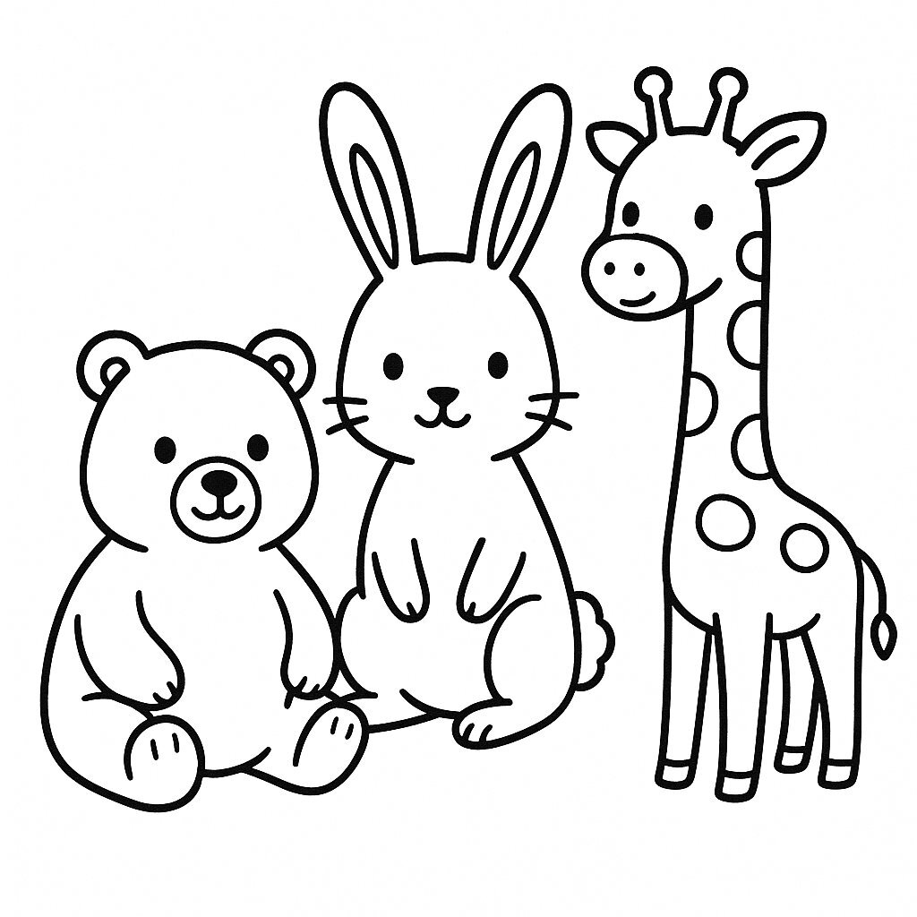 Cute Animal Illustrations