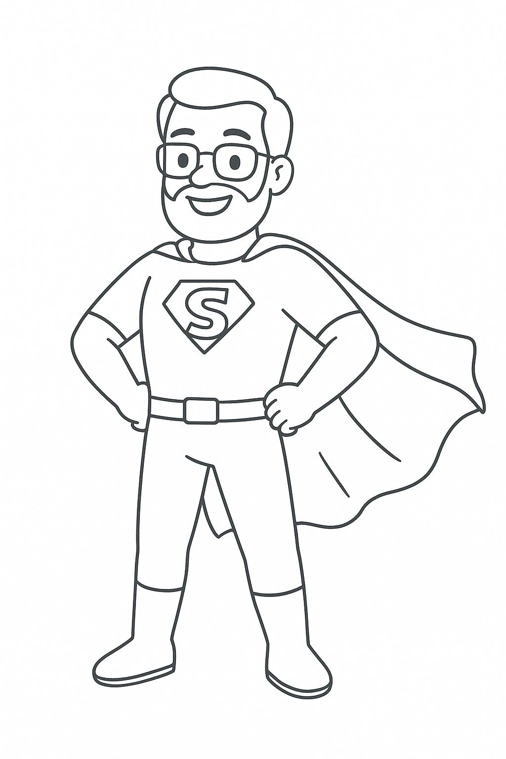 Dad Coloring Pages for Kids 2026 – Creative and Fun