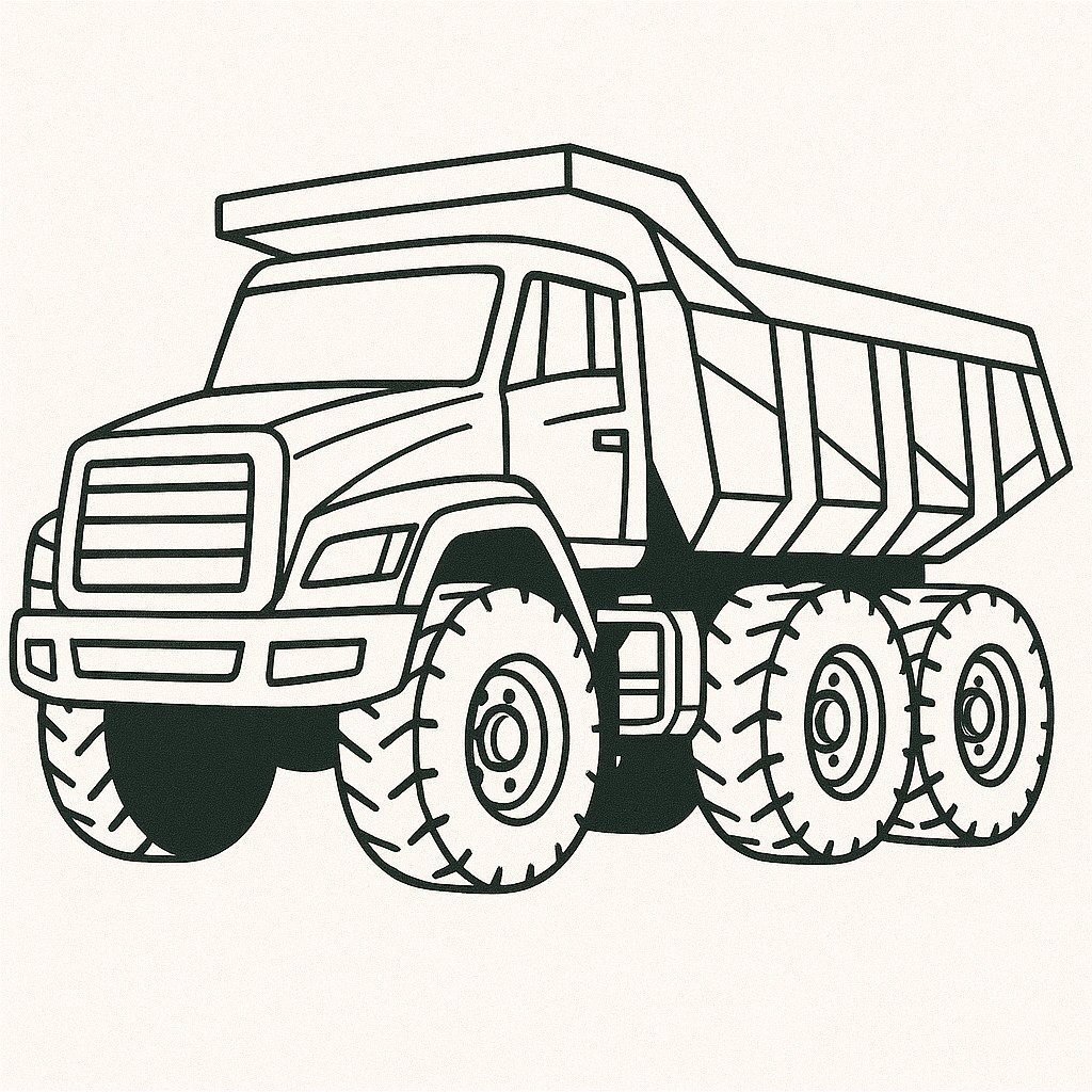 Heavy-Duty Dump Truck