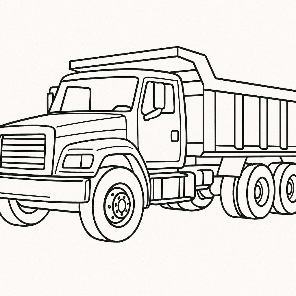 Classic Dump Truck