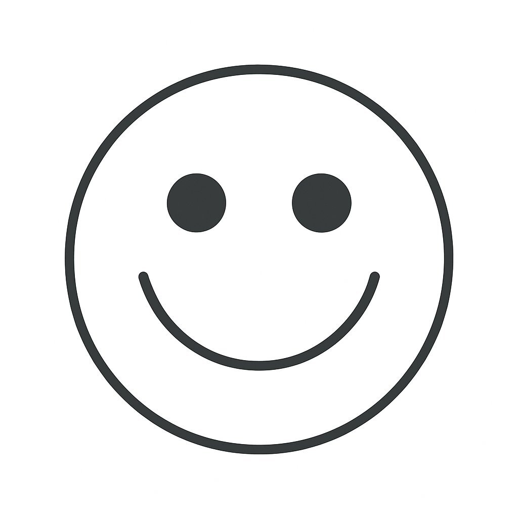 Modern Smiling Face Style