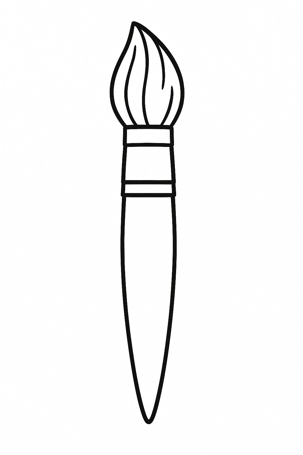 Acrylic Coloring Brush