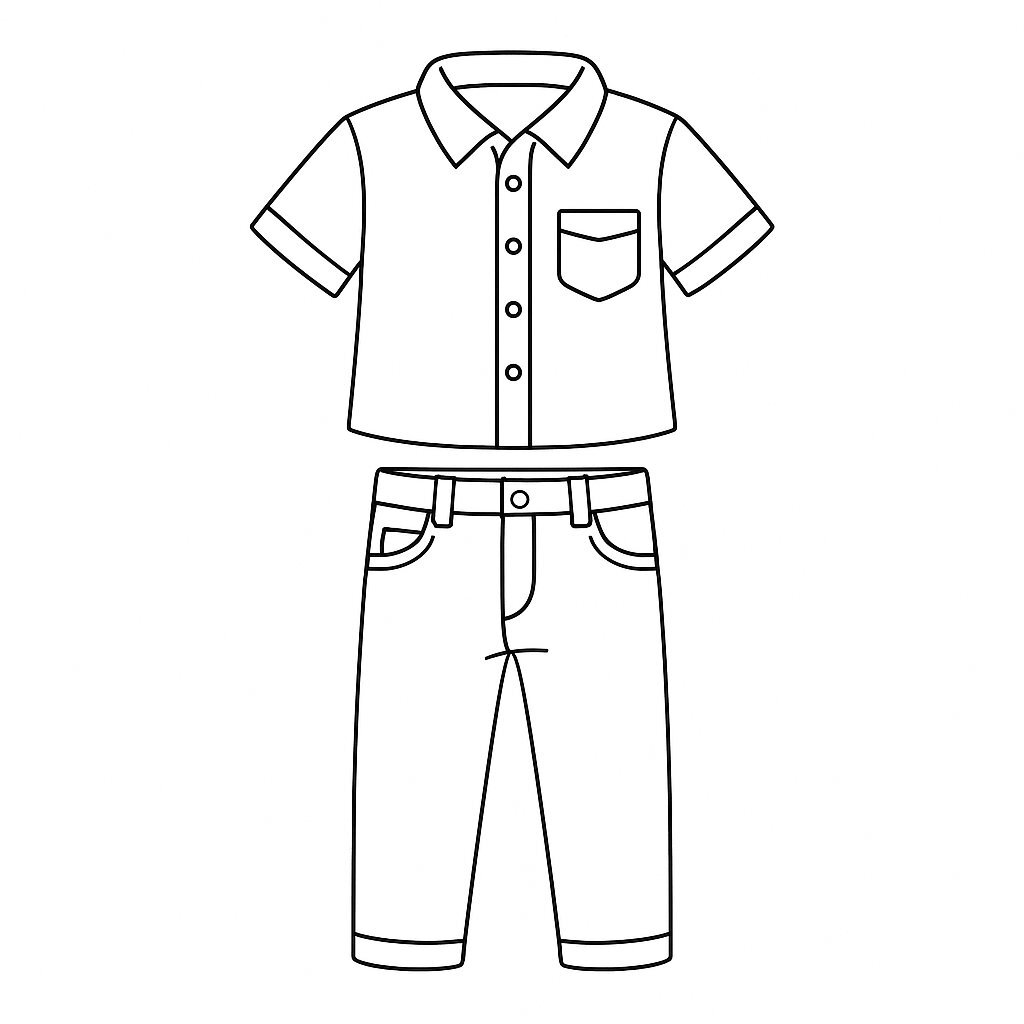 Shirt and Jeans