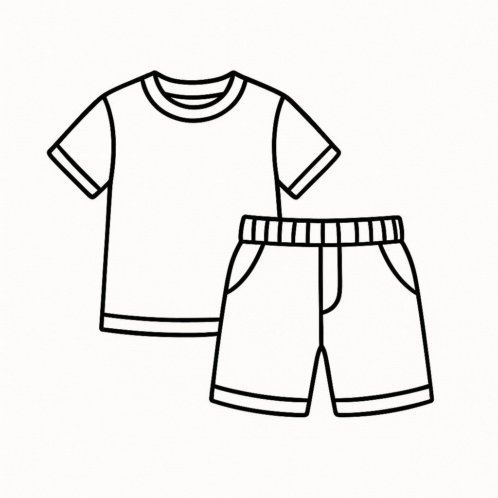 Dynamic T-Shirt and Shorts