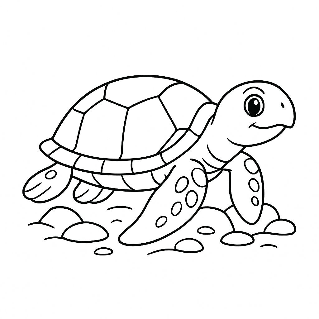 Gentle Sea Turtle