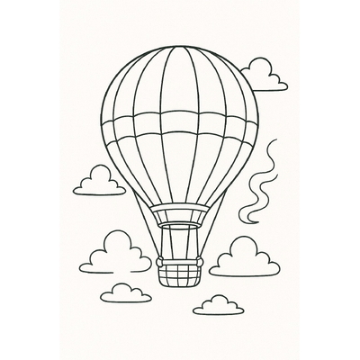 Air Transport Coloring Pages for Kids 2026