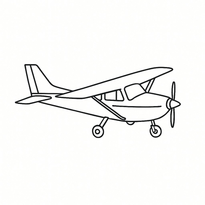 Air Transport Coloring Pages for Kids 2026