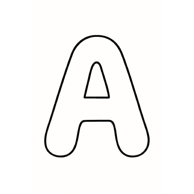 Beautiful Letter Coloring Pages for Kids – Download PDF 2026