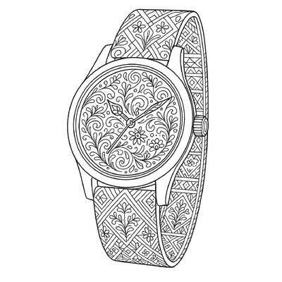 Clock Coloring Pages for Kids – 2026 Clock Coloring Sheets