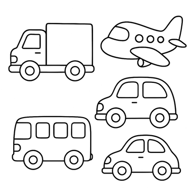 Coloring Pages for Kids Aged 2–3 – Simple and Cute Pictures to Boost Creativity