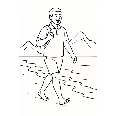 Dad Coloring Pages for Kids 2026 – Creative and Fun
