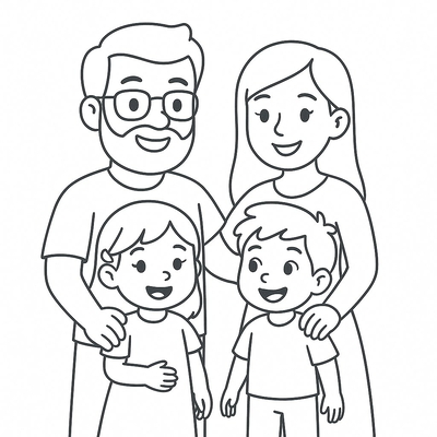 Dad Coloring Pages for Kids 2026 – Creative and Fun