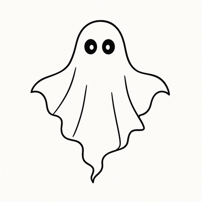 Ghost Coloring Pages for Kids – Creative Fun 2026