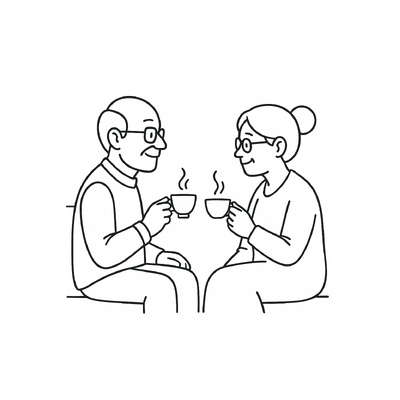 Grandparents Coloring Pages for Kids 2026