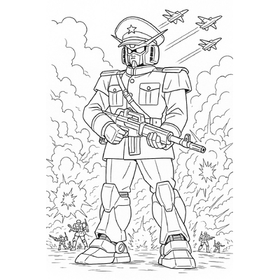 Gundam Coloring Pages for Kids 2026 – Free Printable Sheets