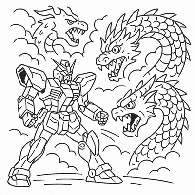 Gundam Coloring Pages for Kids 2026 – Free Printable Sheets