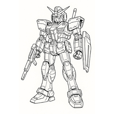 Gundam Coloring Pages for Kids 2026 – Free Printable Sheets