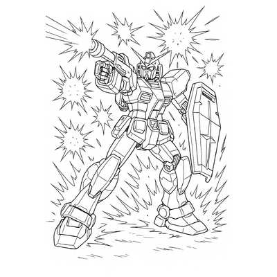 Gundam Coloring Pages for Kids 2026 – Free Printable Sheets