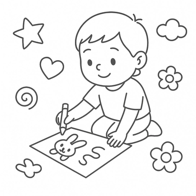 Kid Coloring Pages – 2026 Coloring Sheets for Children