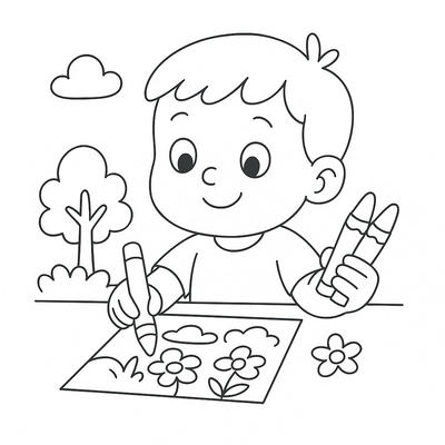 Kid Coloring Pages – 2026 Coloring Sheets for Children