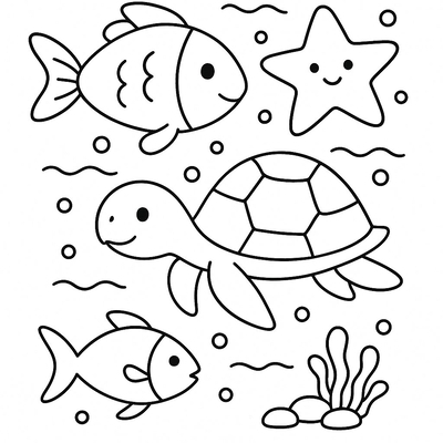 Kids Practice Coloring Animals – 2026 Coloring Pages for Children