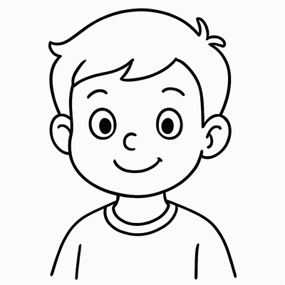 Myself Coloring Pages for Kids 2026 – Creative and Fun