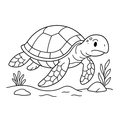 Sea Creatures Coloring Pages for Kids 2026