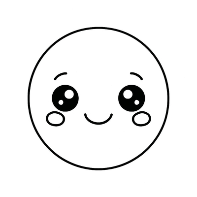 Smiley Face Coloring Pages for Kids 2026 – Free Download