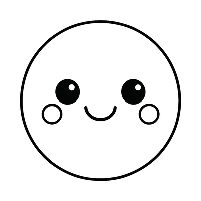 Smiley Face Coloring Pages for Kids 2026 – Free Download