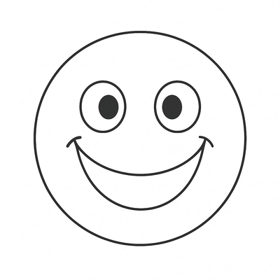 Smiley Face Coloring Pages for Kids 2026 – Free Download