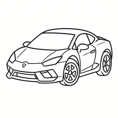 Super Cool Lamborghini Coloring Pages 2026 – Kids’ Favorite!