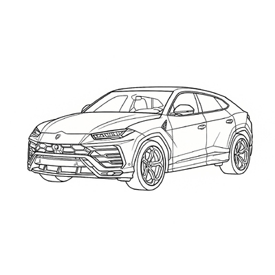 Super Cool Lamborghini Coloring Pages 2026 – Kids’ Favorite!