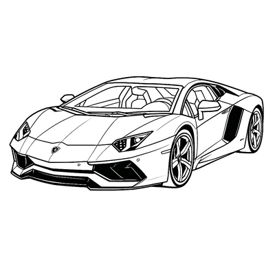 Super Cool Lamborghini Coloring Pages 2026 – Kids’ Favorite!