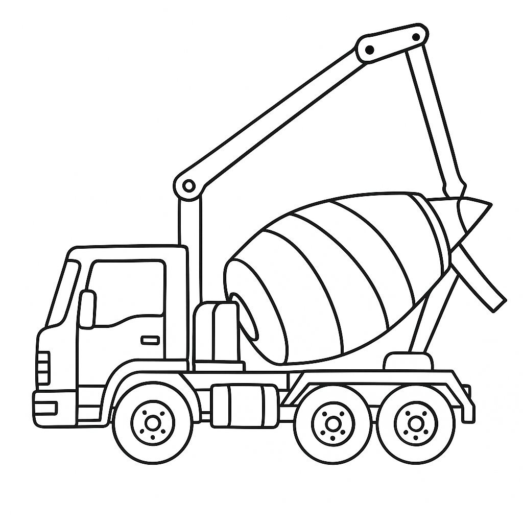 High-Level Concrete Mixer Truck