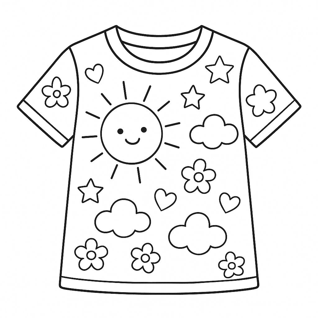 Kids' Shirt Coloring