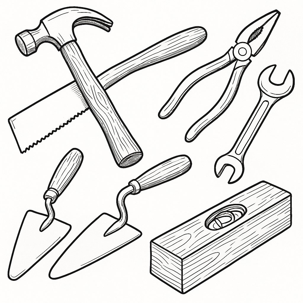 Vintage Construction Tools