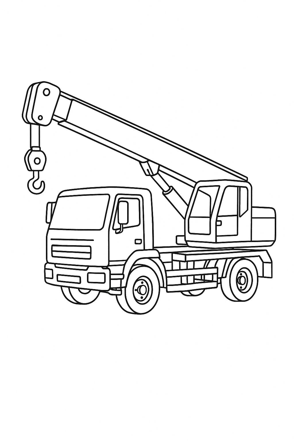 Modern Crane Truck