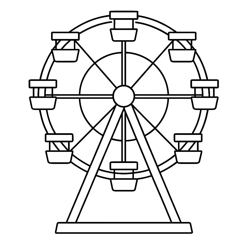 Outdoor Ferris Wheel