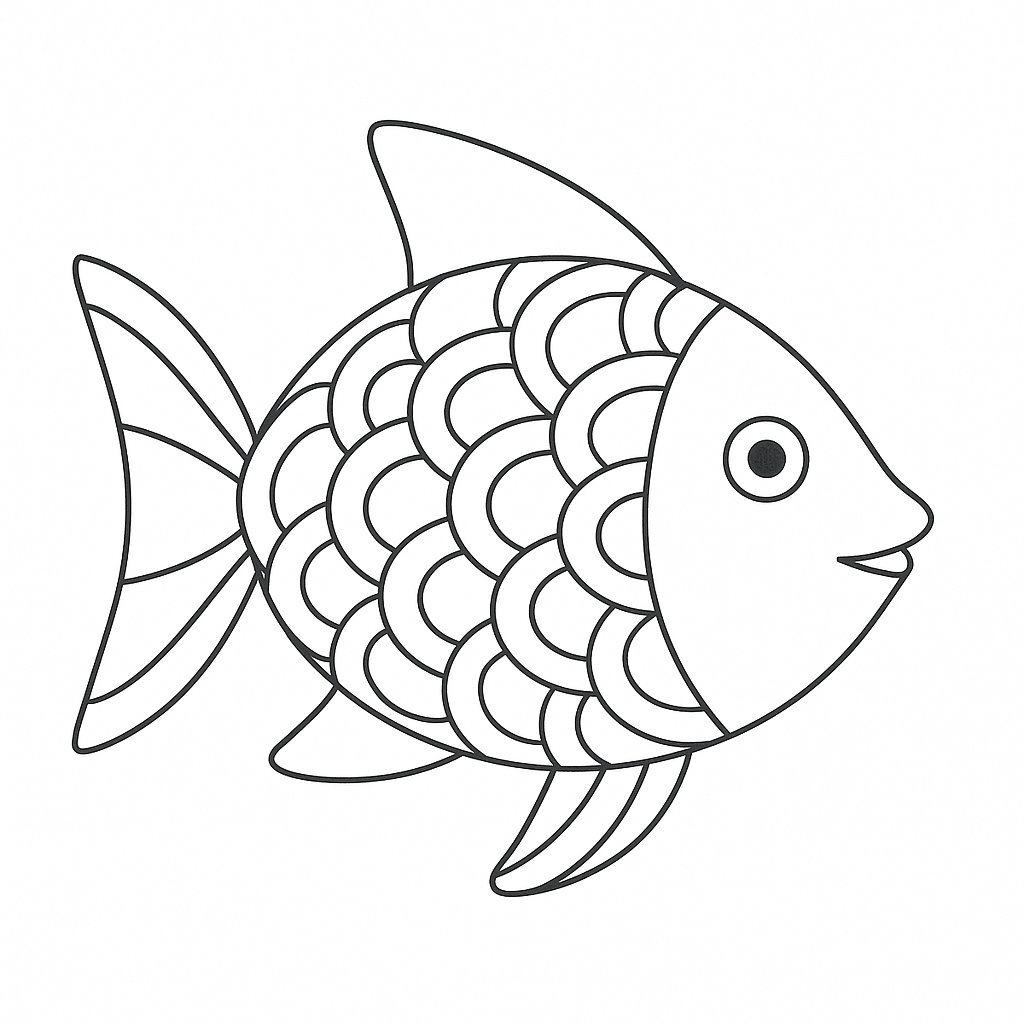 Radiant Rainbow Fish