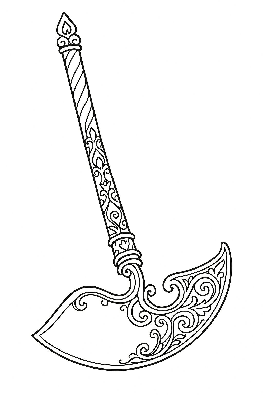 Hoe Coloring Pages for Kids - Creative Coloring Pictures 2026